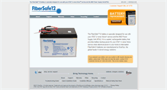 Desktop Screenshot of fibersafebattery.com